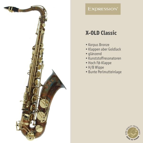 EXPRESSION Instruments X-OLD Classic Tenor